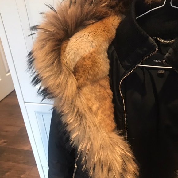 Women's Mackage Winter Coat. Black. Small/XS - Picture 9 of 11